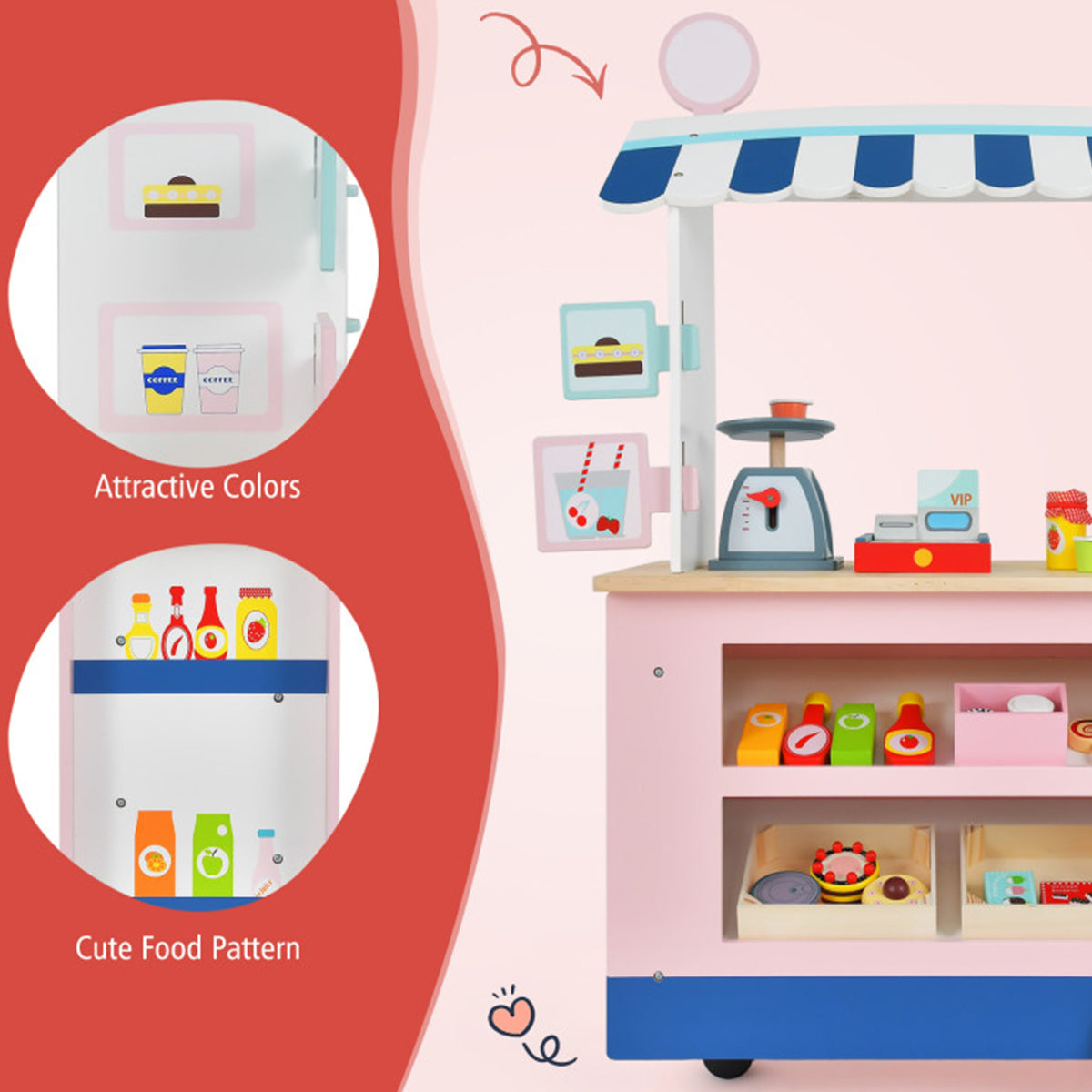 Mobile Market Play Stand