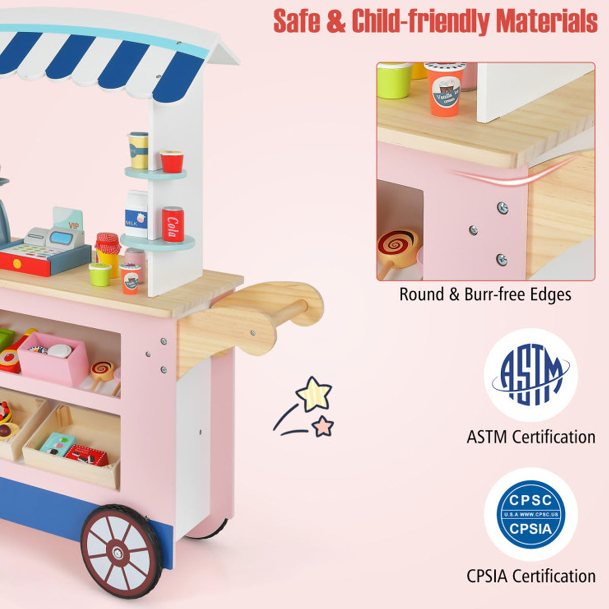 Mobile Market Play Stand