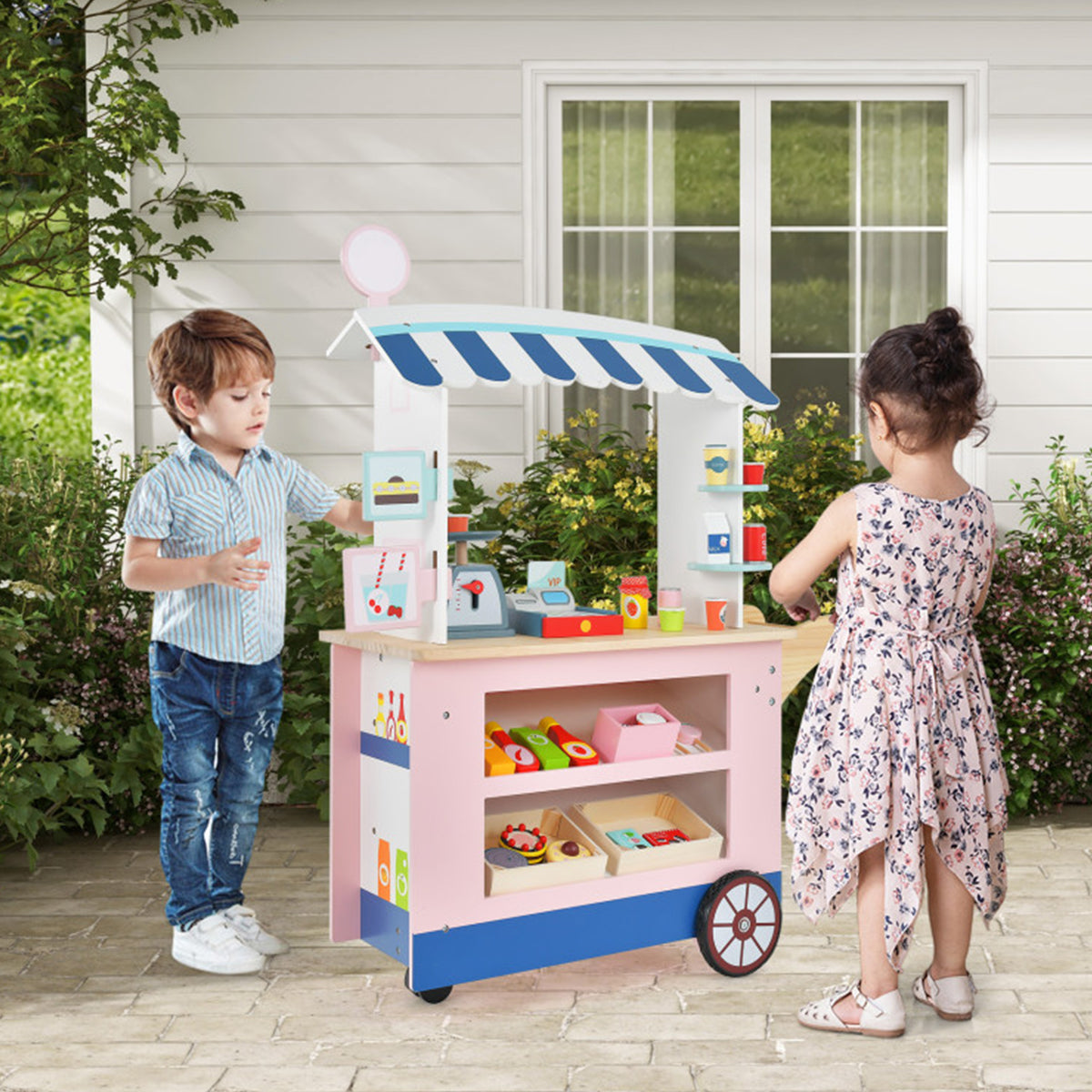Mobile Market Play Stand