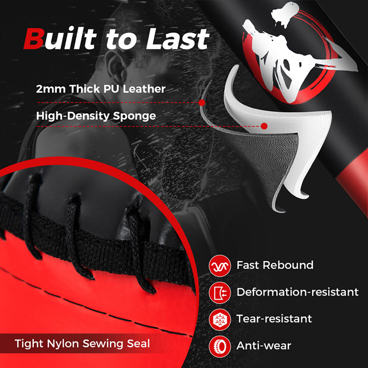 70'' Freestanding Punching Bag