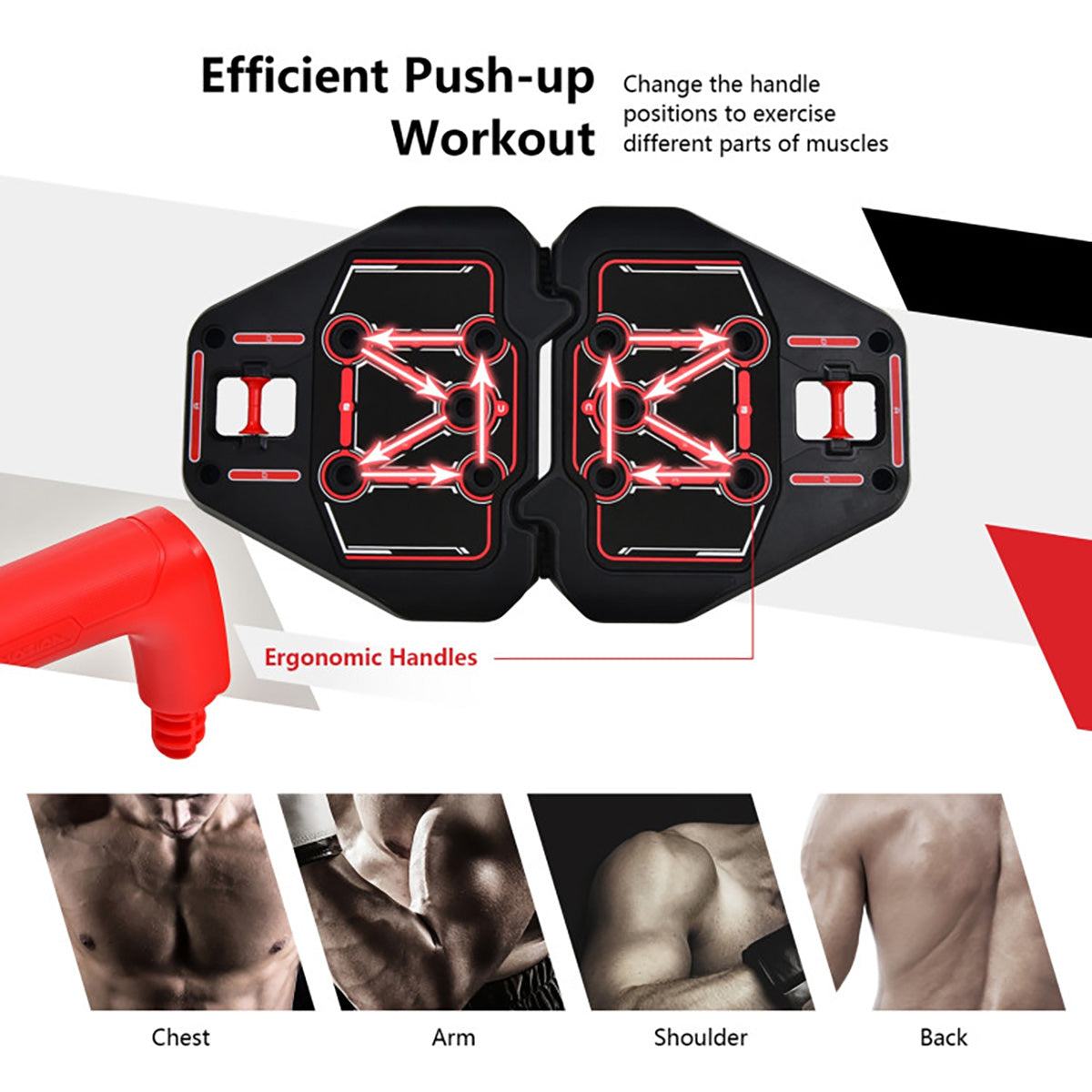All-in-One Portable Pushup Board Home Gym