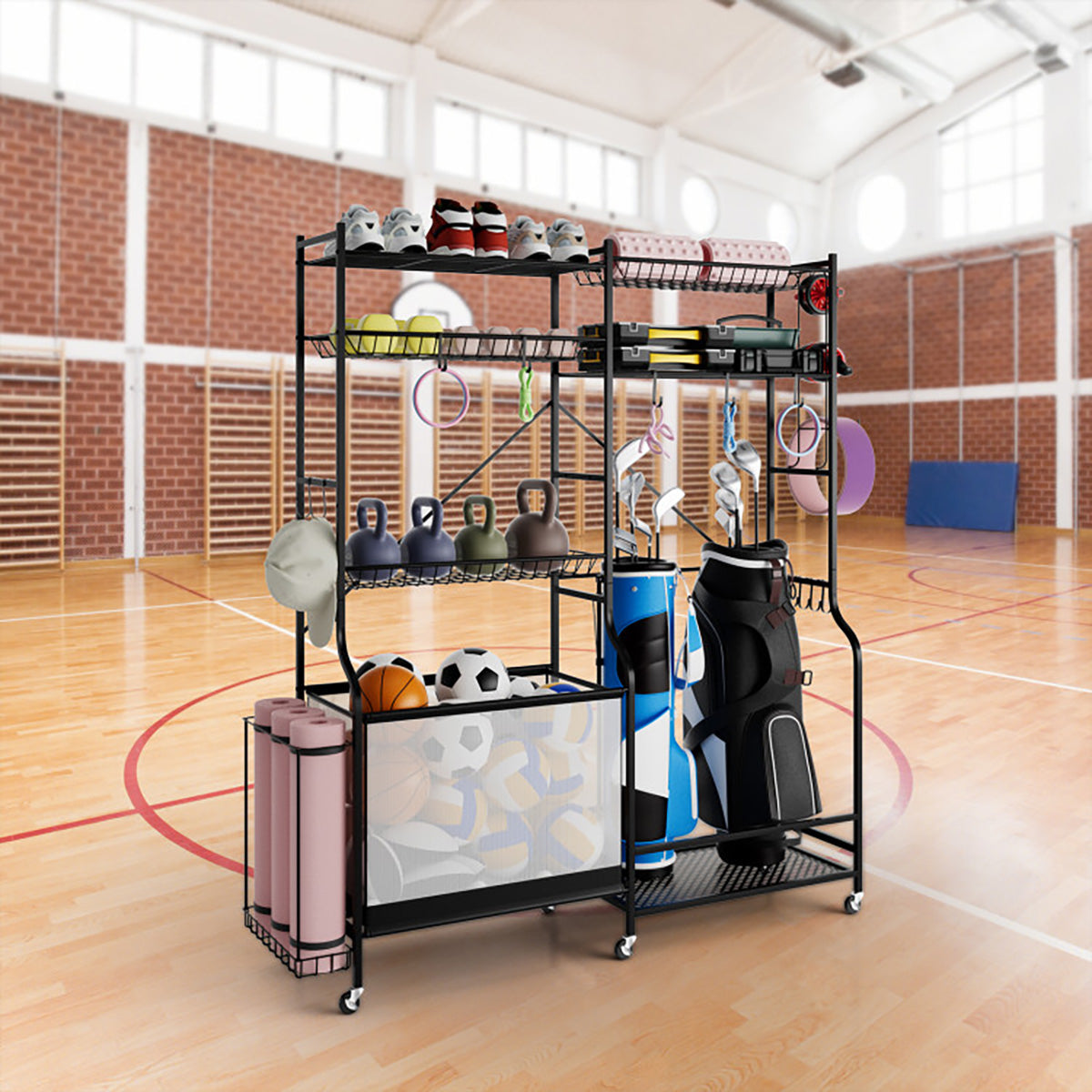 Sports Equipment Garage Organizer