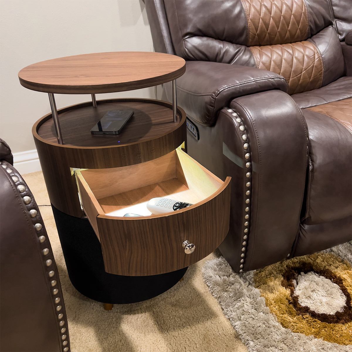 Halo Bluetooth Side Table Speaker