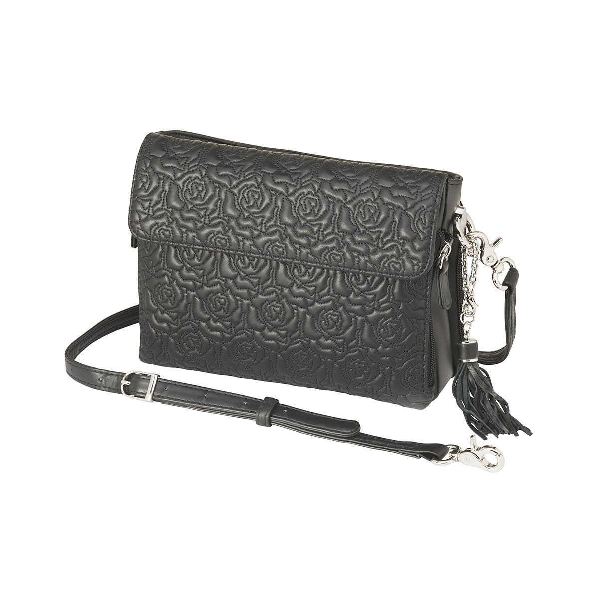 Concealed Carry Embroidered Clutch Crossbody