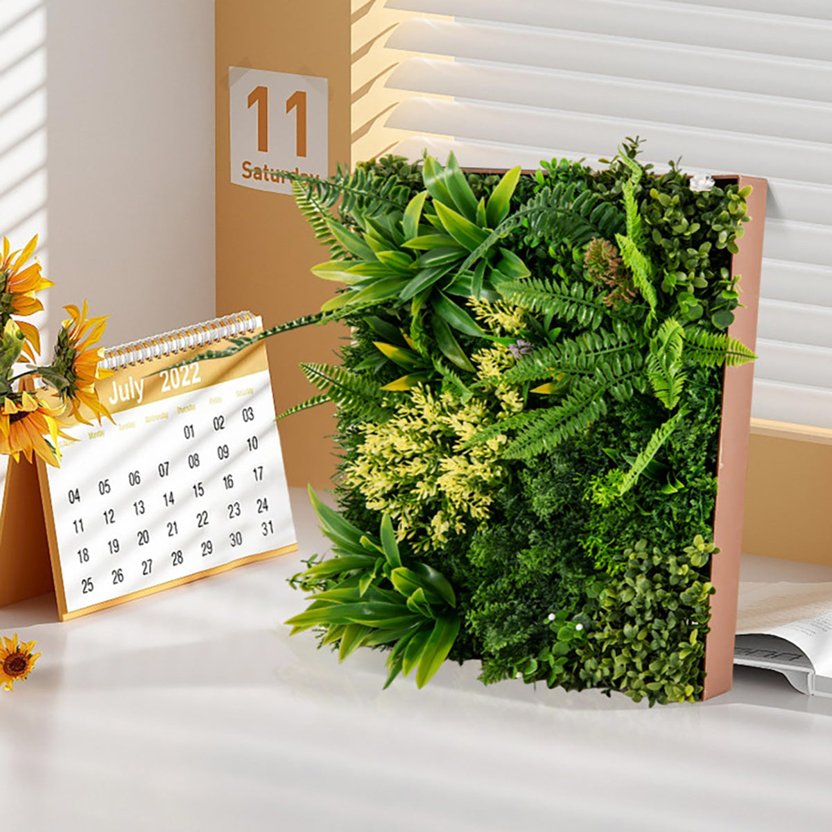 3D Hanging Greenery Hedge (Set of 2)