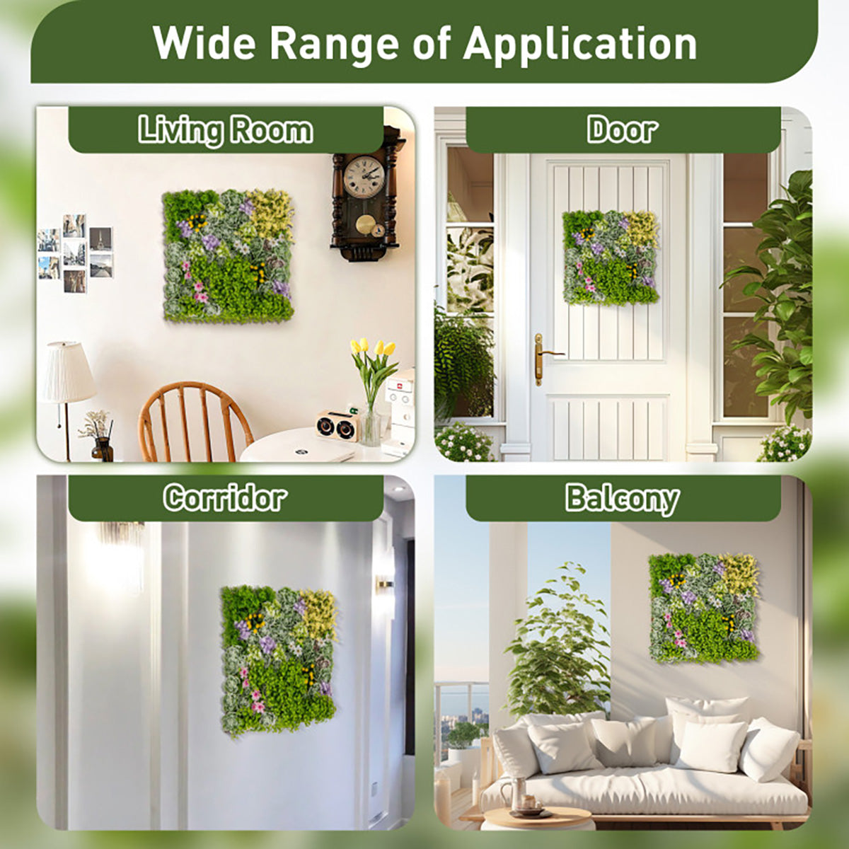 3D Hanging Succulents (Set of 2)