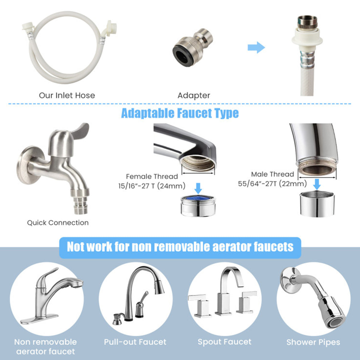 Portable Automatic Washing Machine with Drain Pump