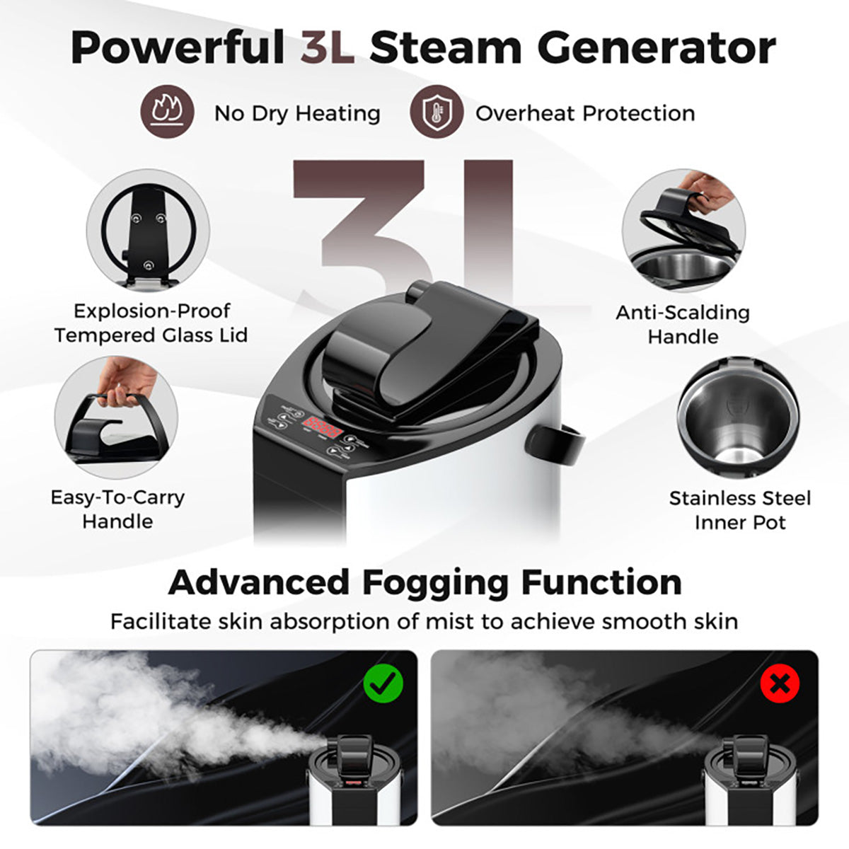 Portable Full Body Steam Sauna