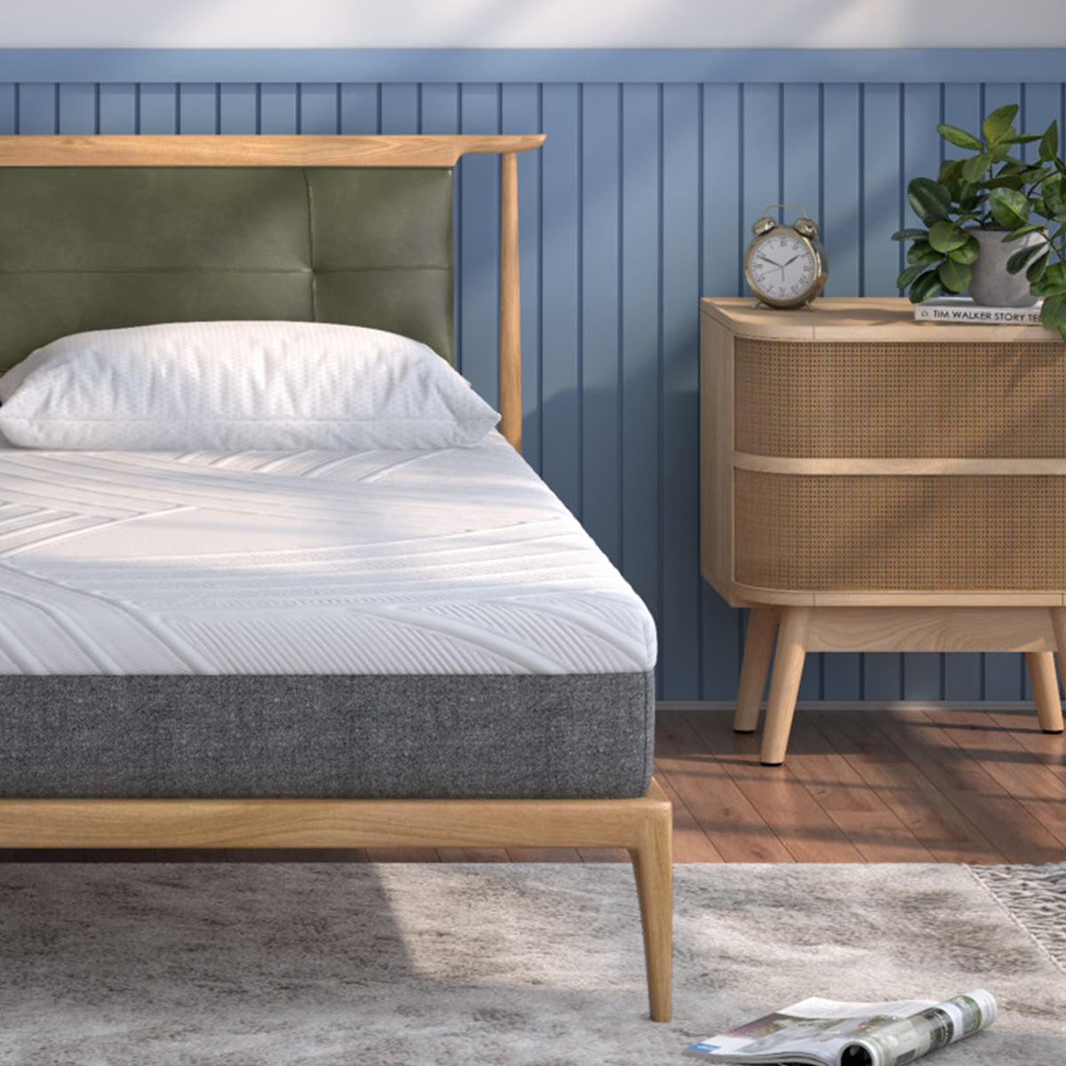 Full-Sized Memory Foam Gel Mattress