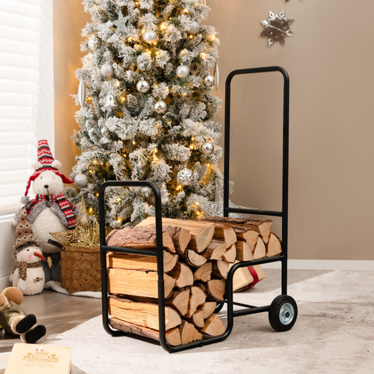 Firewood Log Cart Carrier