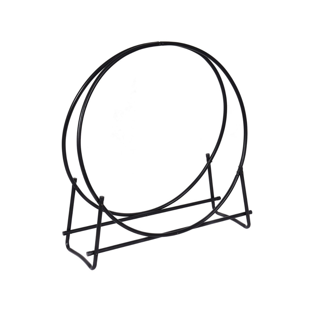 40'' Log Hoop Firewood Storage Rack
