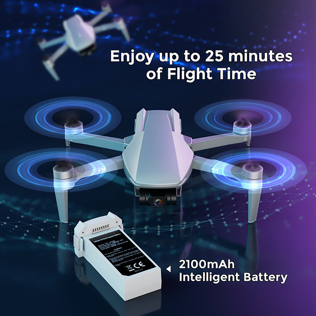 First-Person View 4K UHD Camera Drone