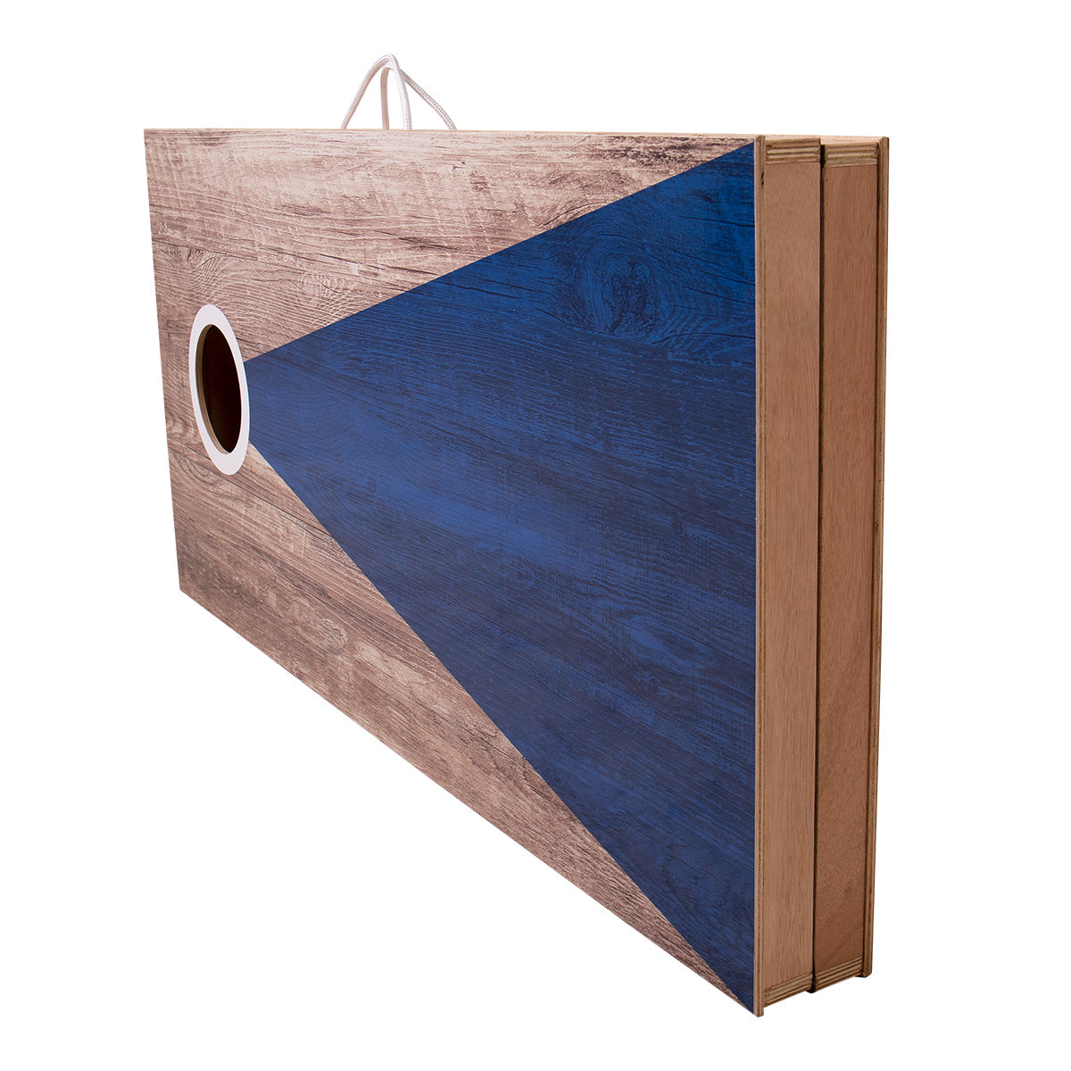 LED Wood Cornhole Set