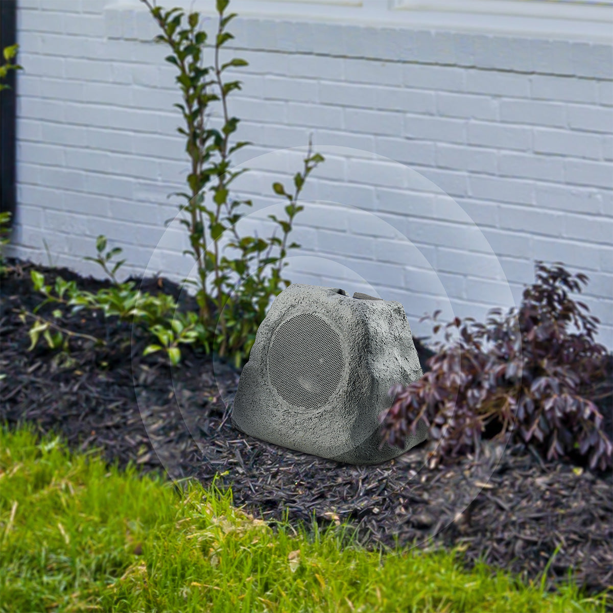 Solar Powered Bluetooth Rock Speaker with Multilink