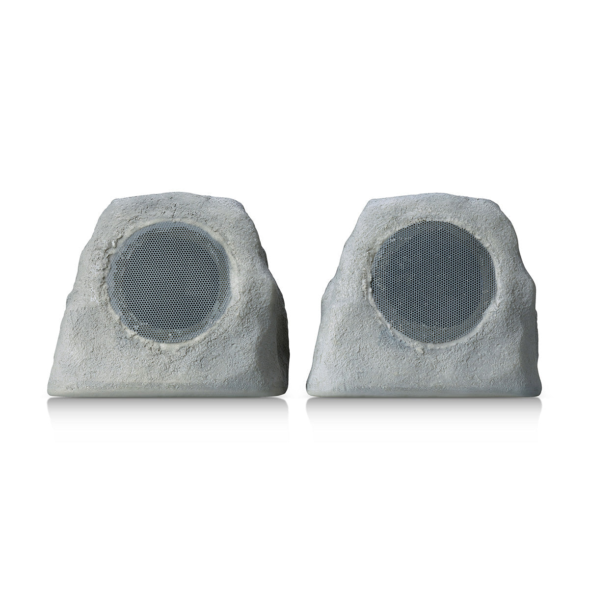 Solar Powered Bluetooth Rock Speakers with Multilink (Set of 2)