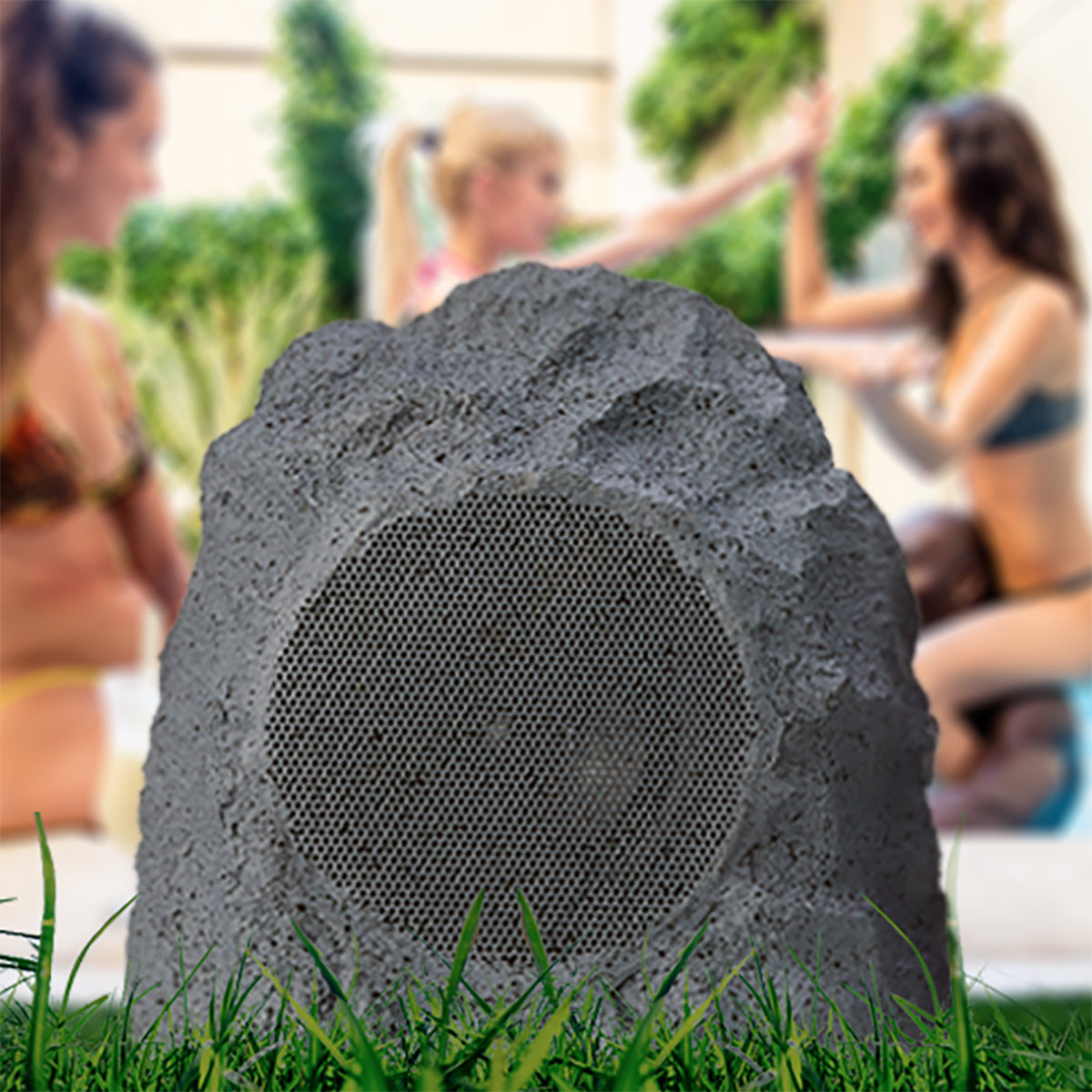 Outdoor Bluetooth Rock Speakers (Set of 2)