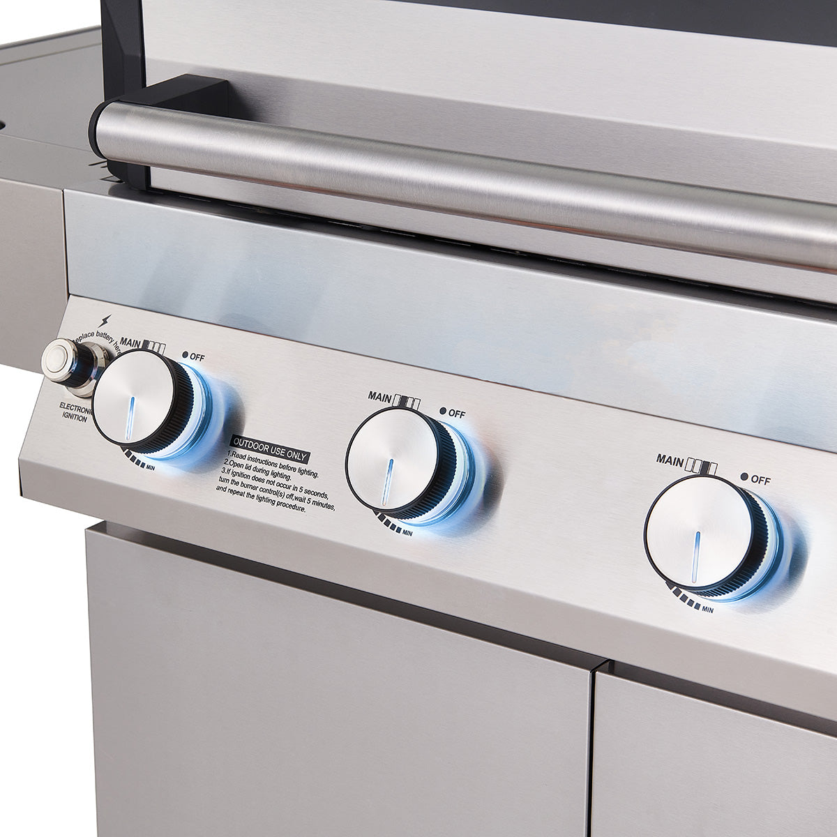450 sq. in. Smart Grill with Clearview Lid