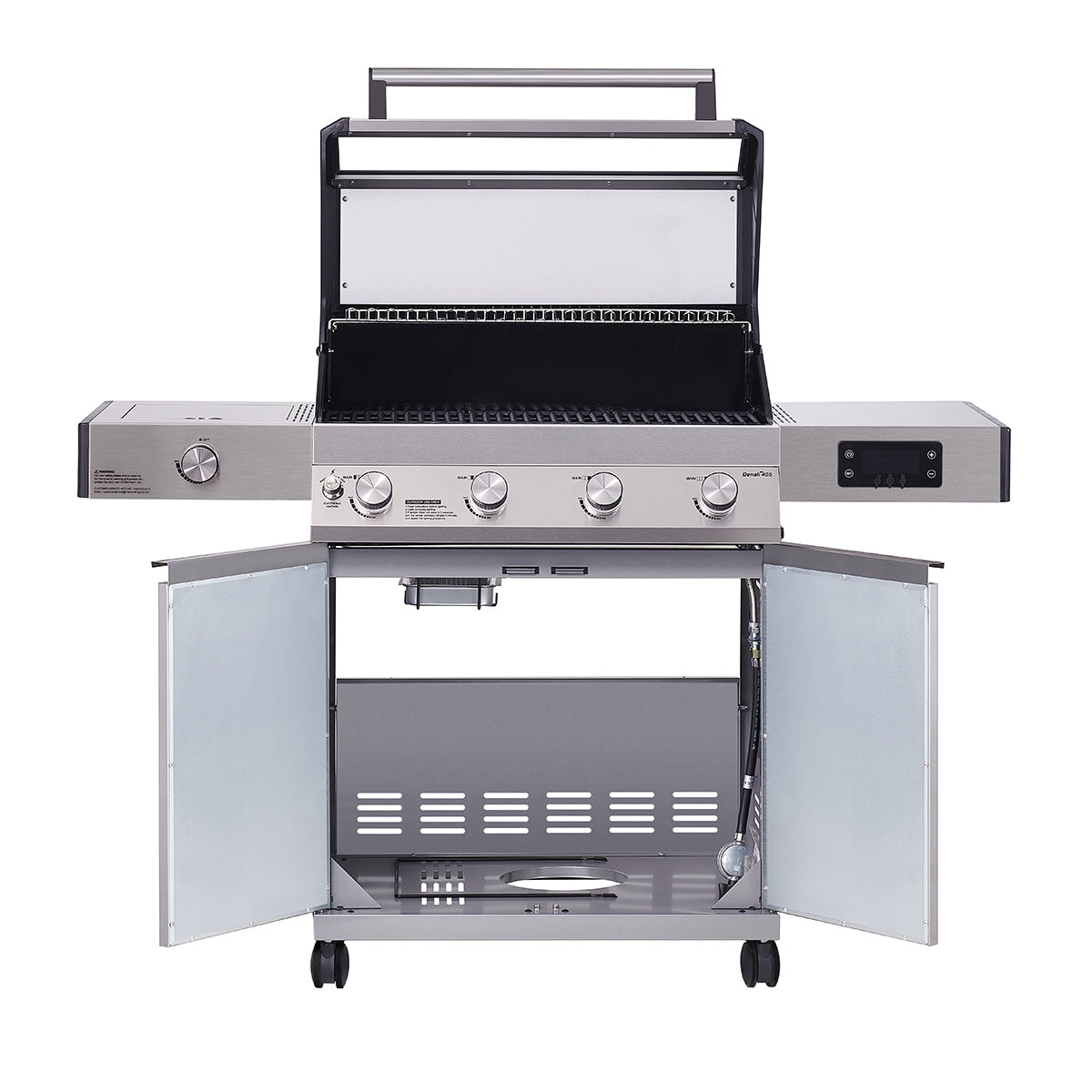 450 sq. in. Smart Grill with Clearview Lid