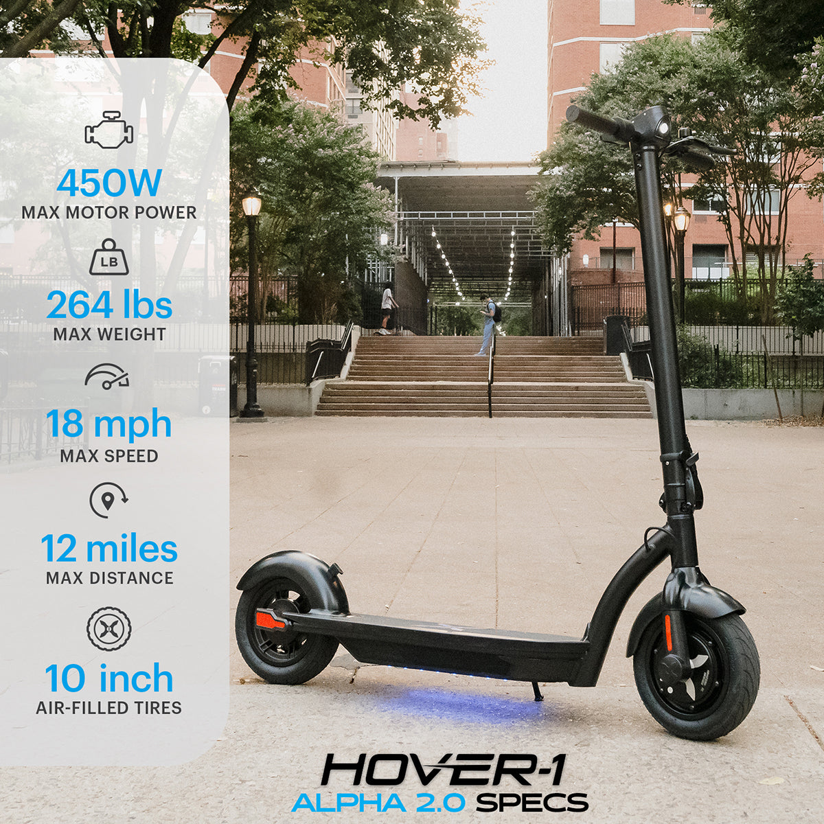 Foldable E-Scooter with 12-Mile Range