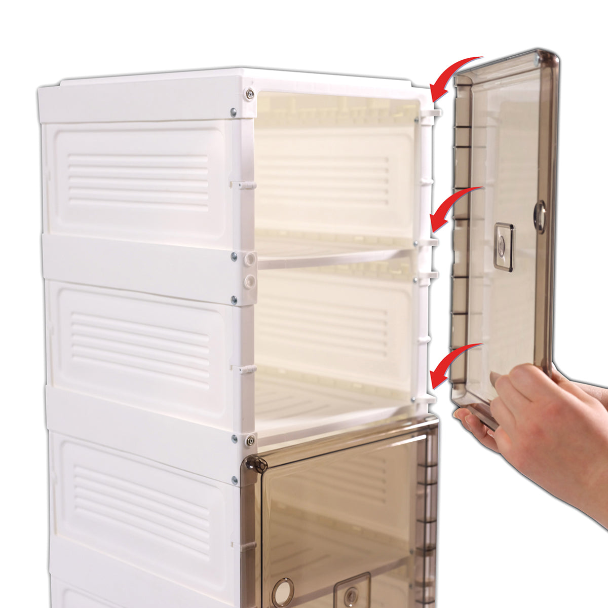 Collapsible Multi-Use Storage Shelf