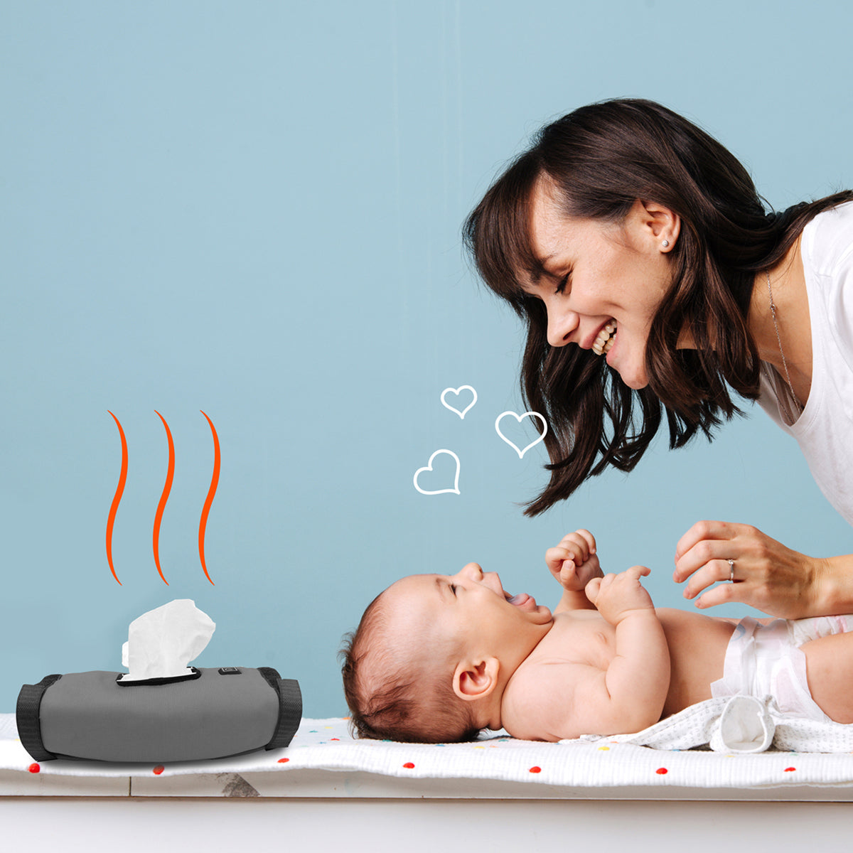 Baby Wipe Warmer and Dispenser