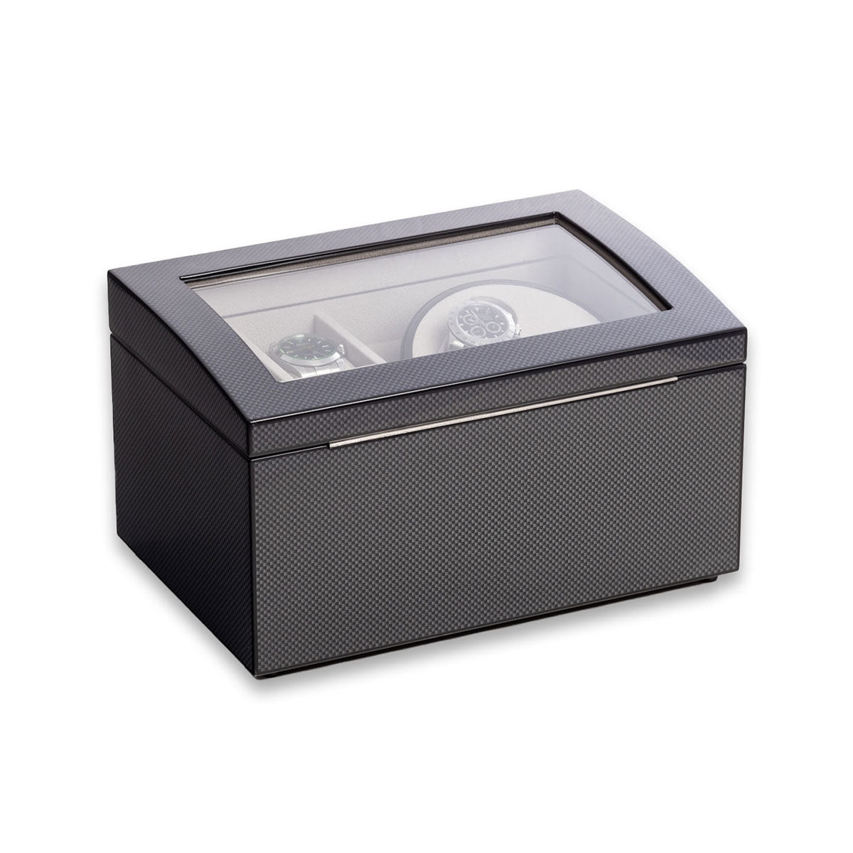 2 Watch Winder with Storage for 4 Watches