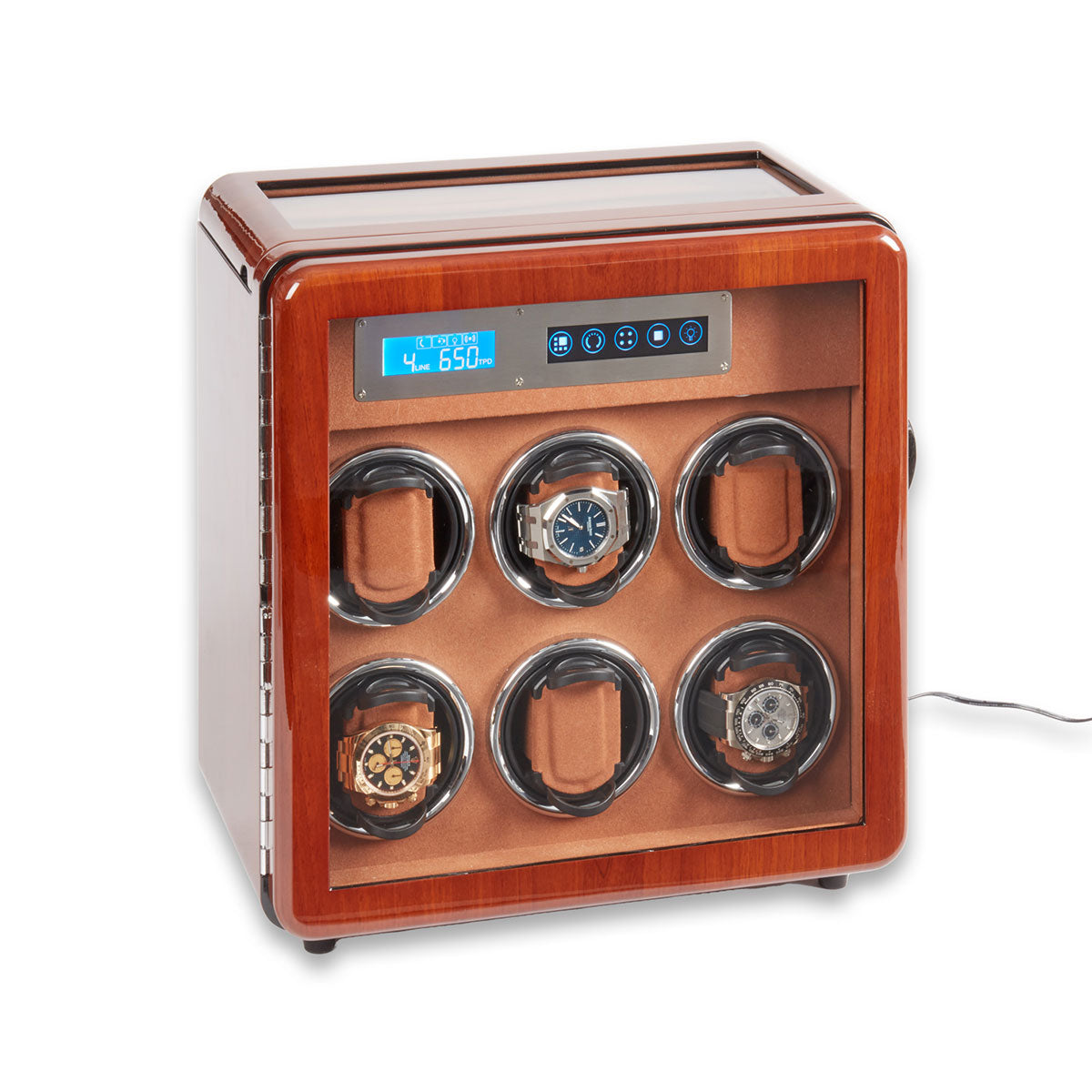Six Watch Winder and Four Watch Storage