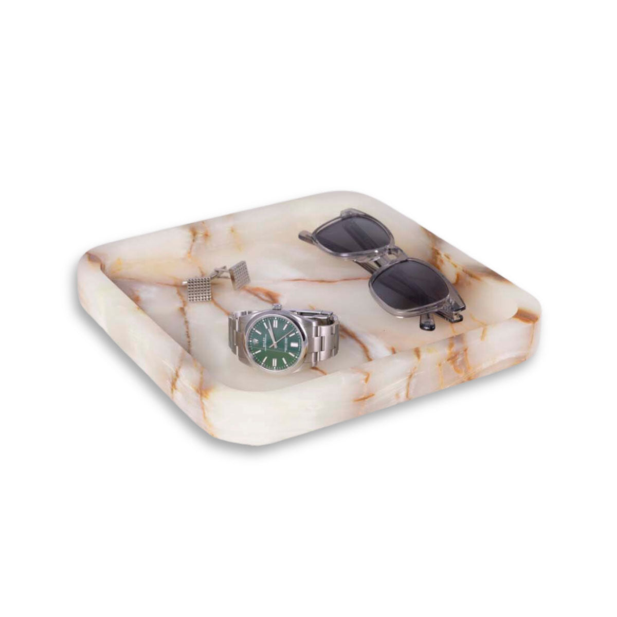 Genuine Marble Catch-All Tray