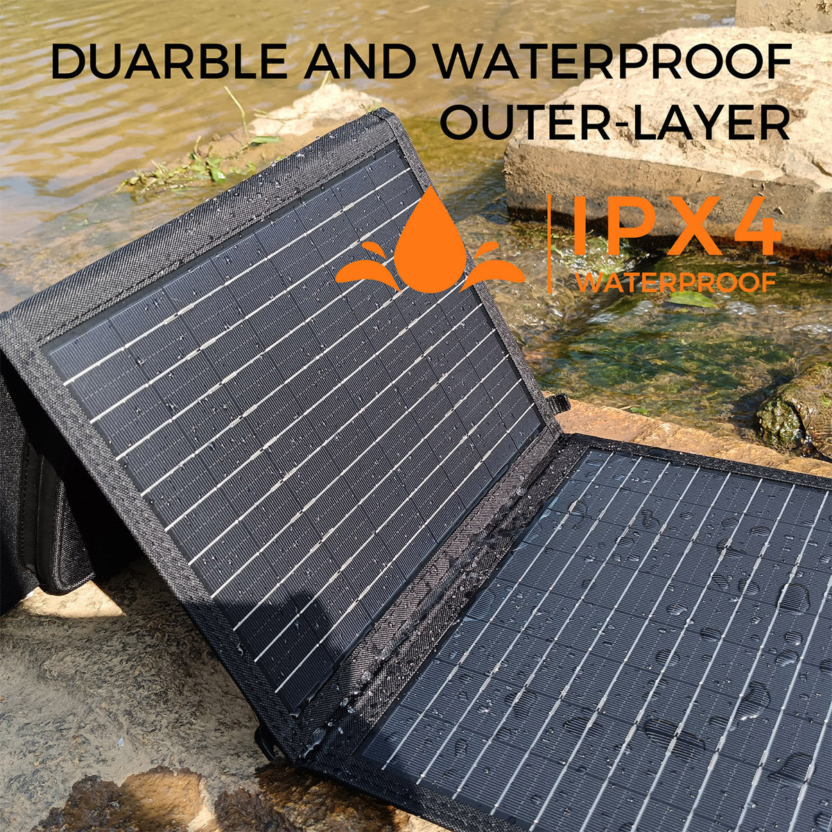 40W Portable Solar Charging Panel