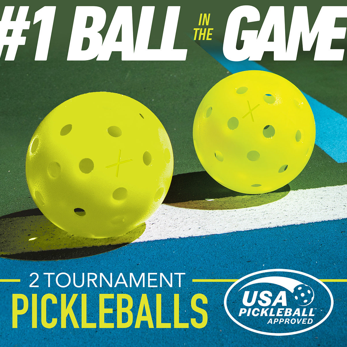 2 Player Wooden Pickleball Paddle Set