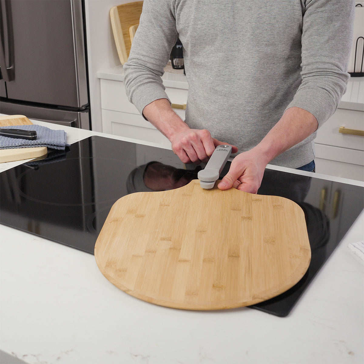 3-Piece Glazed Pizza Stone Set