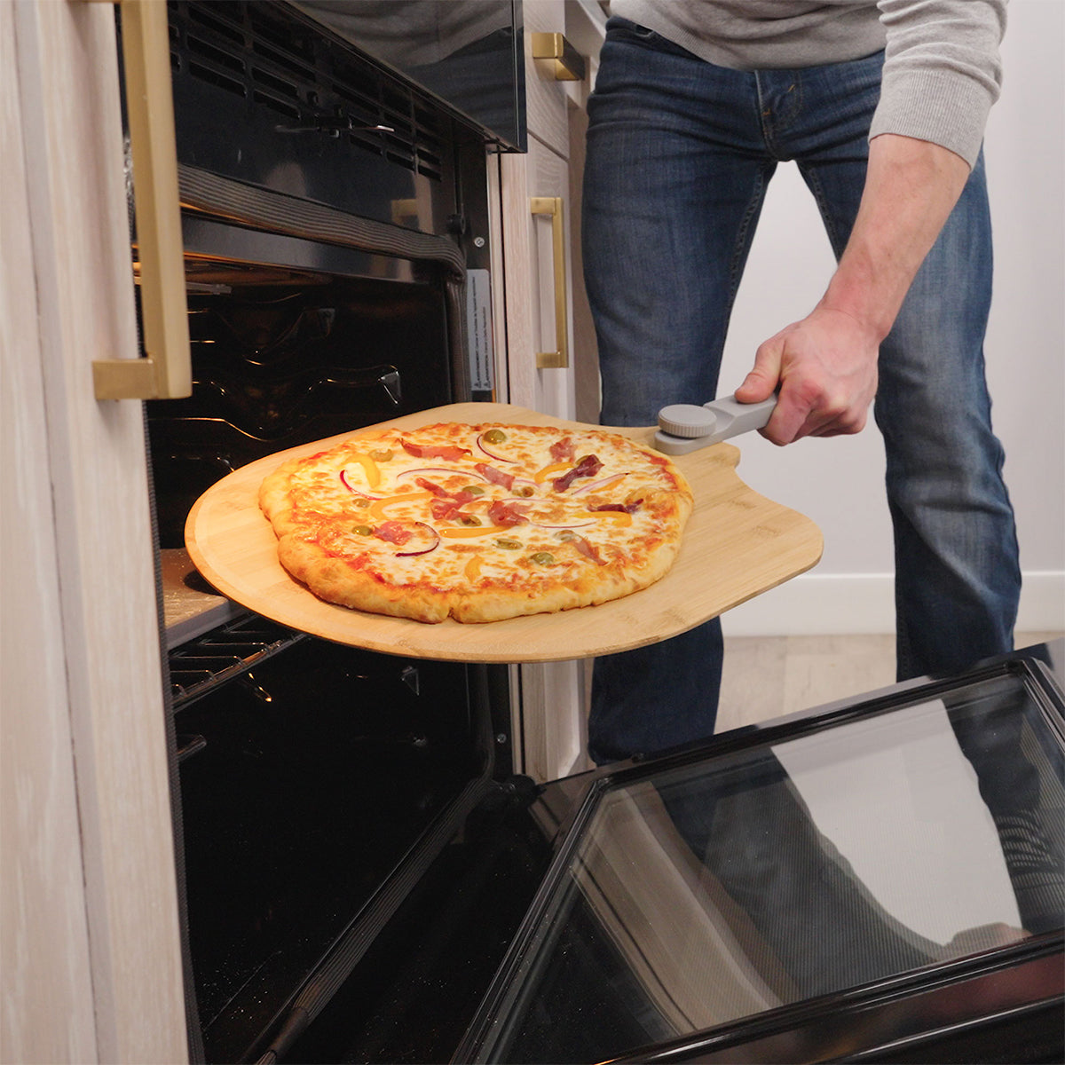 3-Piece Glazed Pizza Stone Set