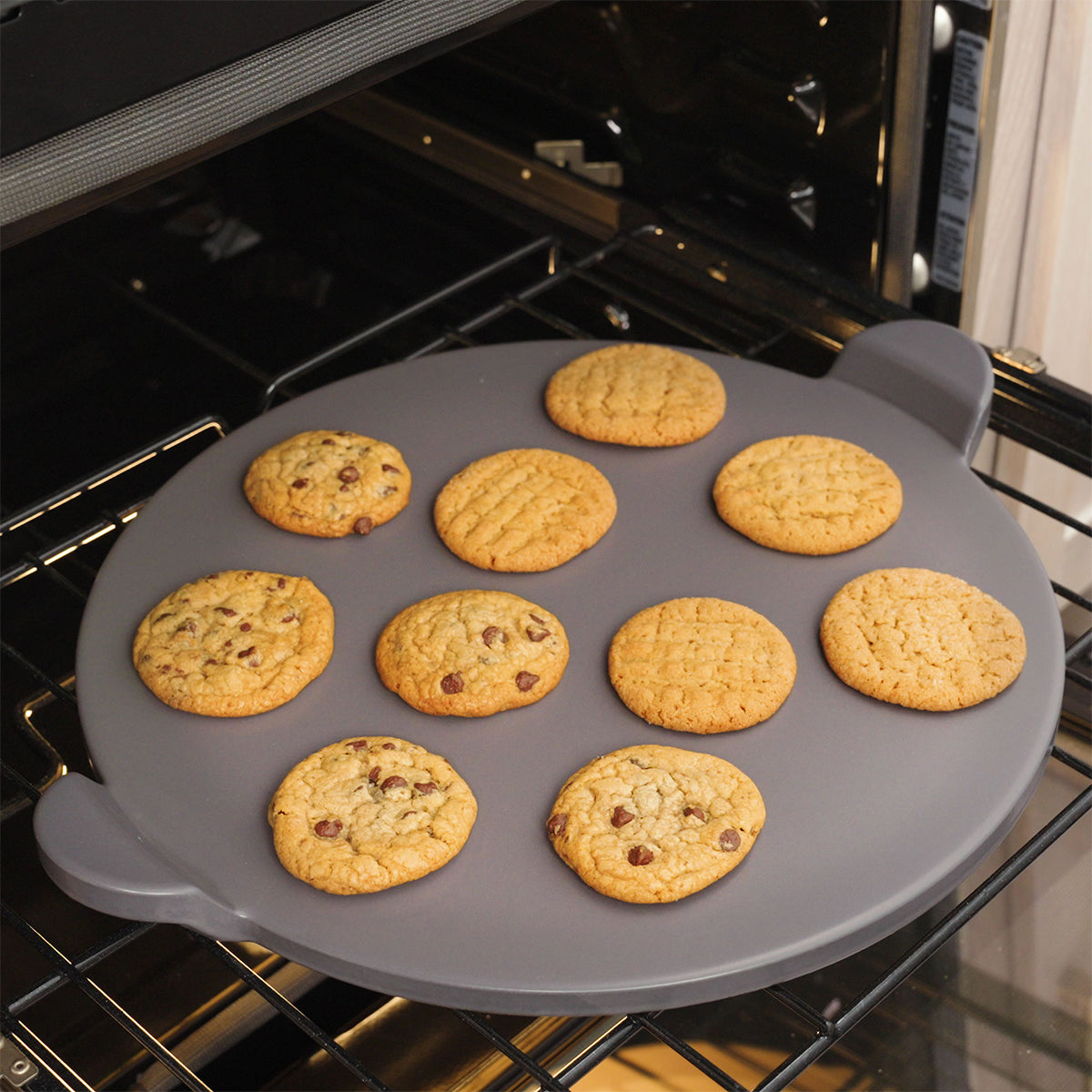 3-Piece Glazed Pizza Stone Set