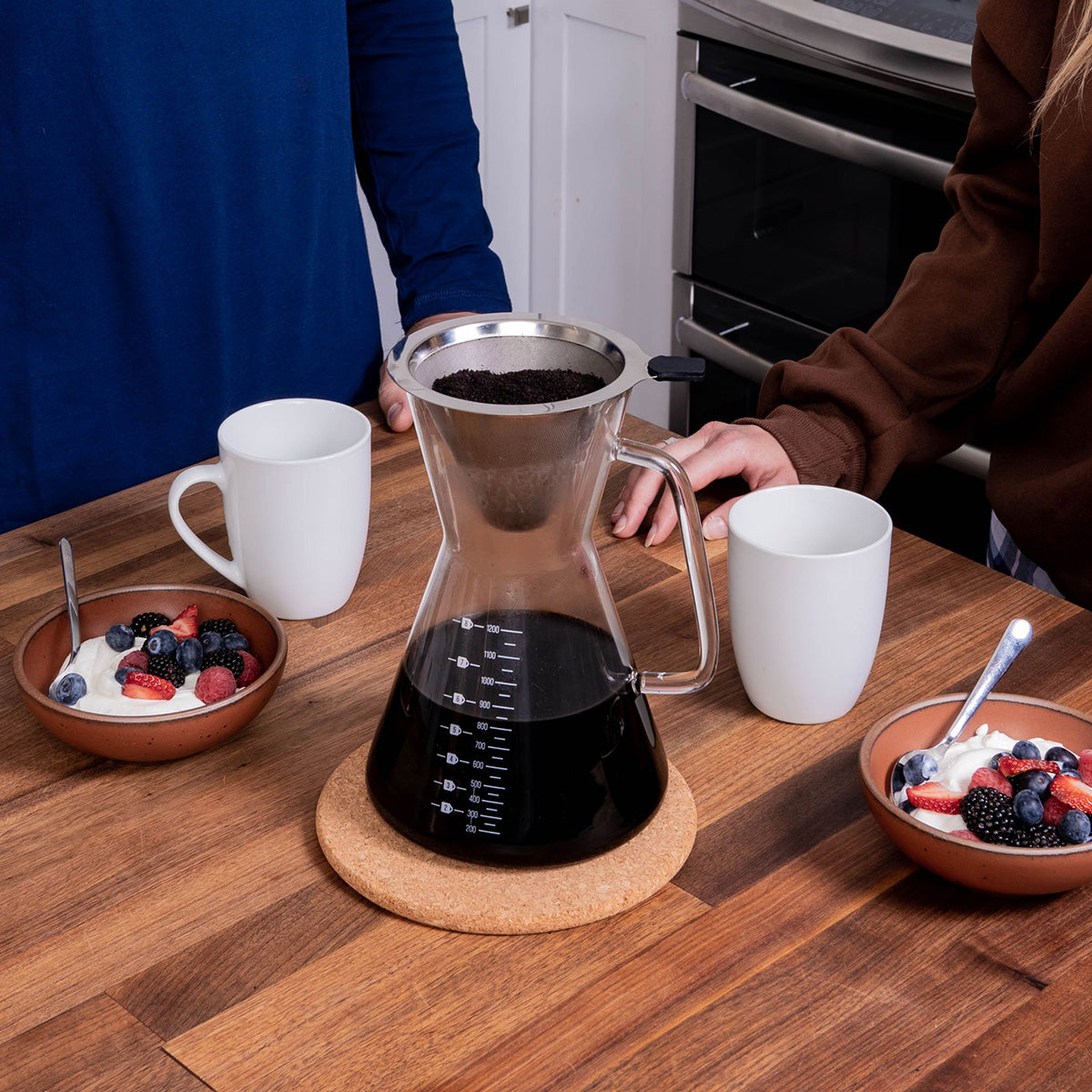 Pour Over Coffee Maker Set
