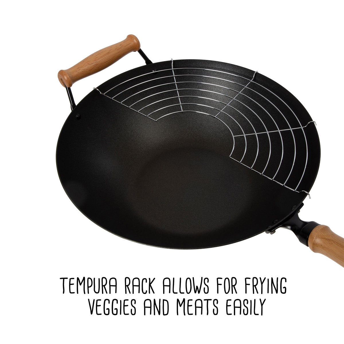 10-Piece 14'' Nonstick Wok Set
