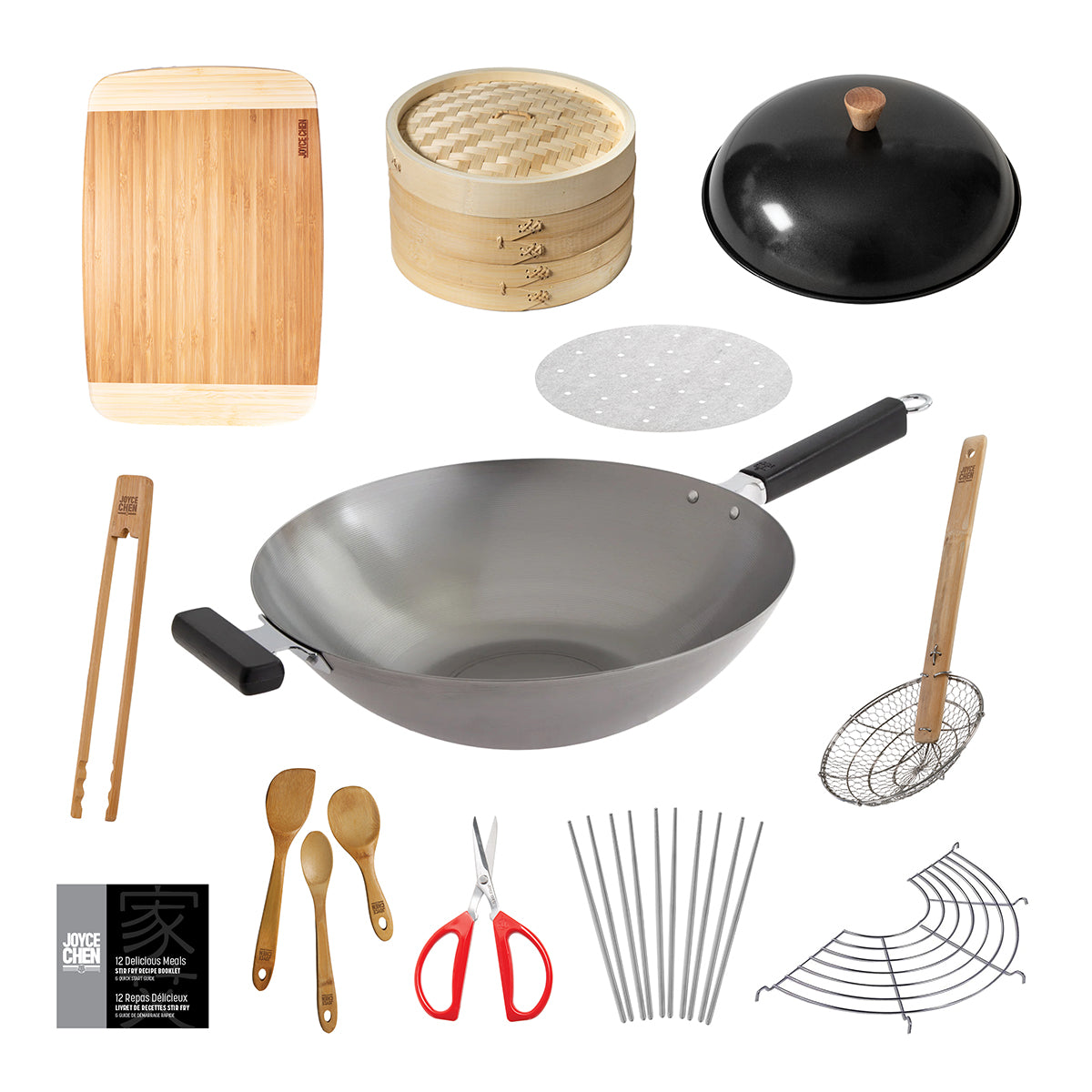 12-Piece 14'' Wok Set