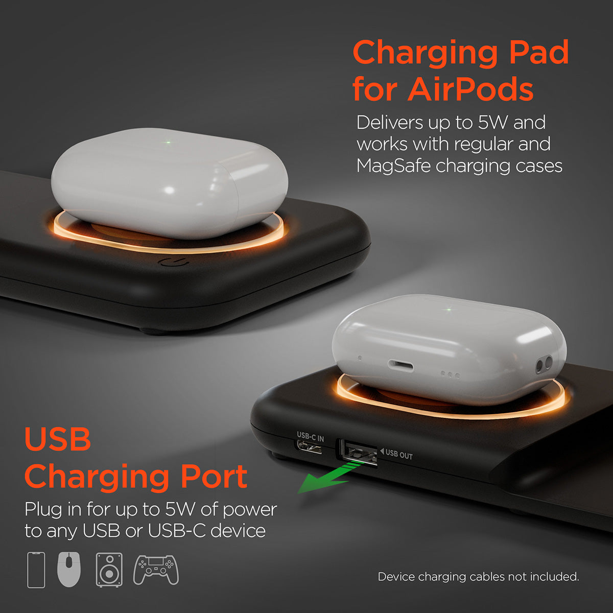 4-in-1 Foldable Apple Charging Station