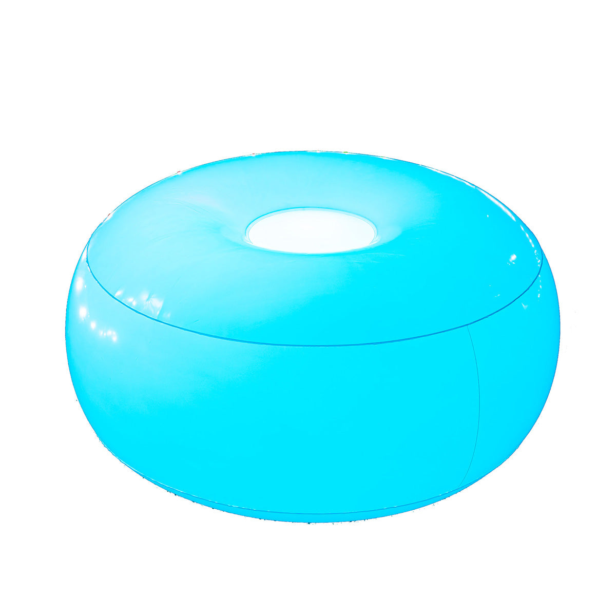 LED Lounge Light Inflatable Pouf