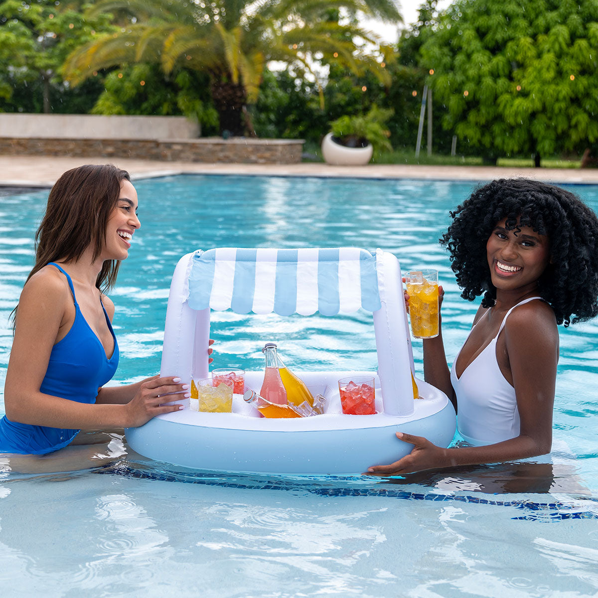 Floating Cabana Bar