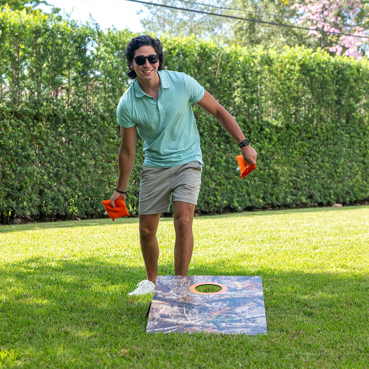 Camo Cornhole Set