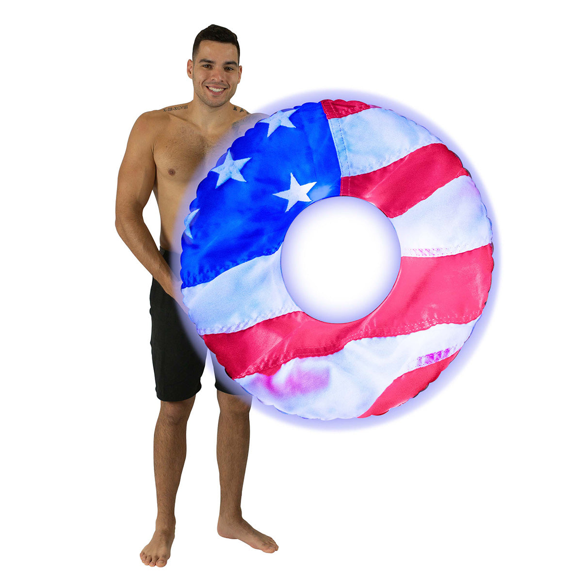 Patriotic 42'' LED Inflatable Tube