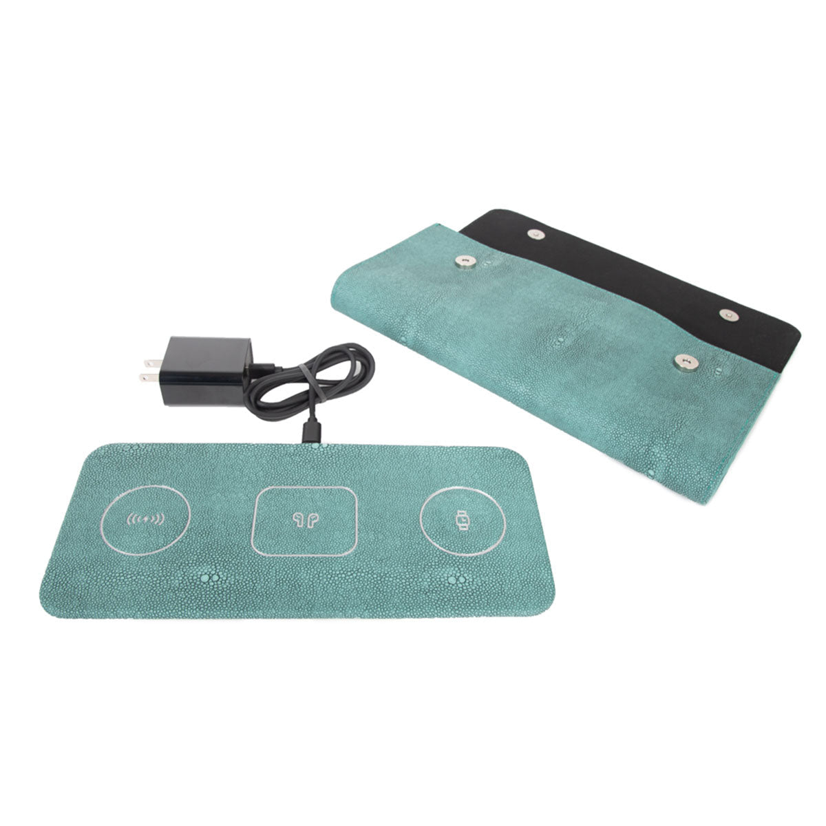 Brouk & Co Ace 3 in 1 Portable Wireless Fast Charging Pad