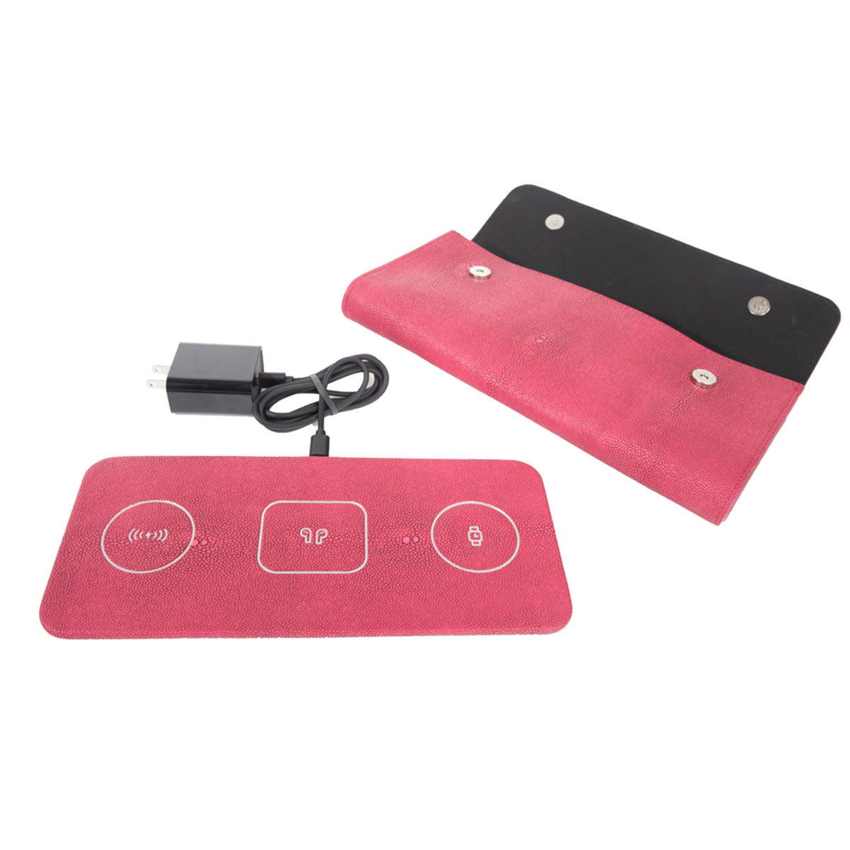 Brouk & Co Ace 3 in 1 Portable Wireless Fast Charging Pad