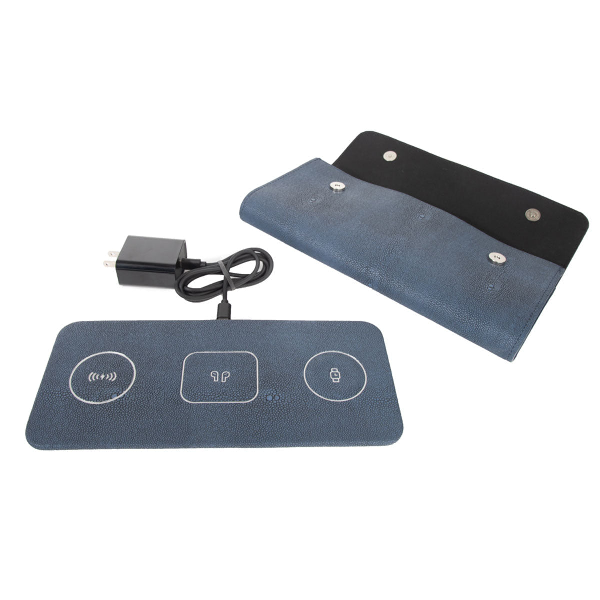 Brouk & Co Ace 3 in 1 Portable Wireless Fast Charging Pad