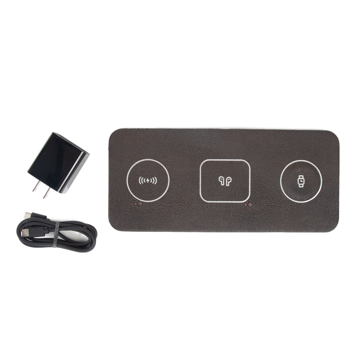 Brouk & Co Ace 3 in 1 Portable Wireless Fast Charging Pad