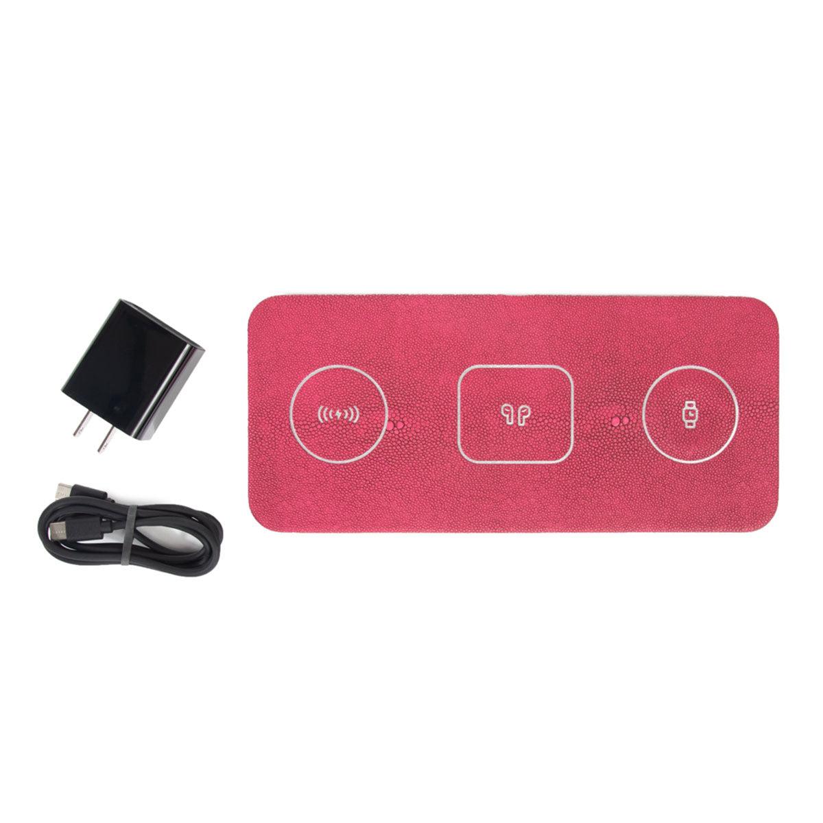 Brouk & Co Ace 3 in 1 Portable Wireless Fast Charging Pad