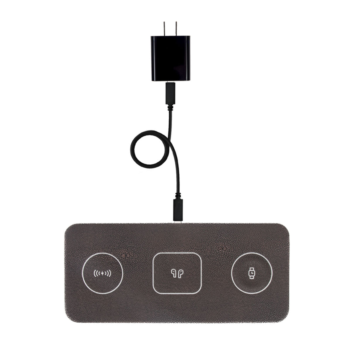 Brouk & Co Ace 3 in 1 Portable Wireless Fast Charging Pad