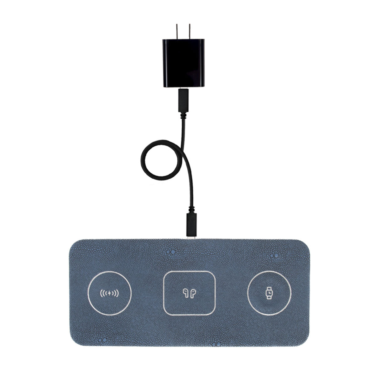 Brouk & Co Ace 3 in 1 Portable Wireless Fast Charging Pad