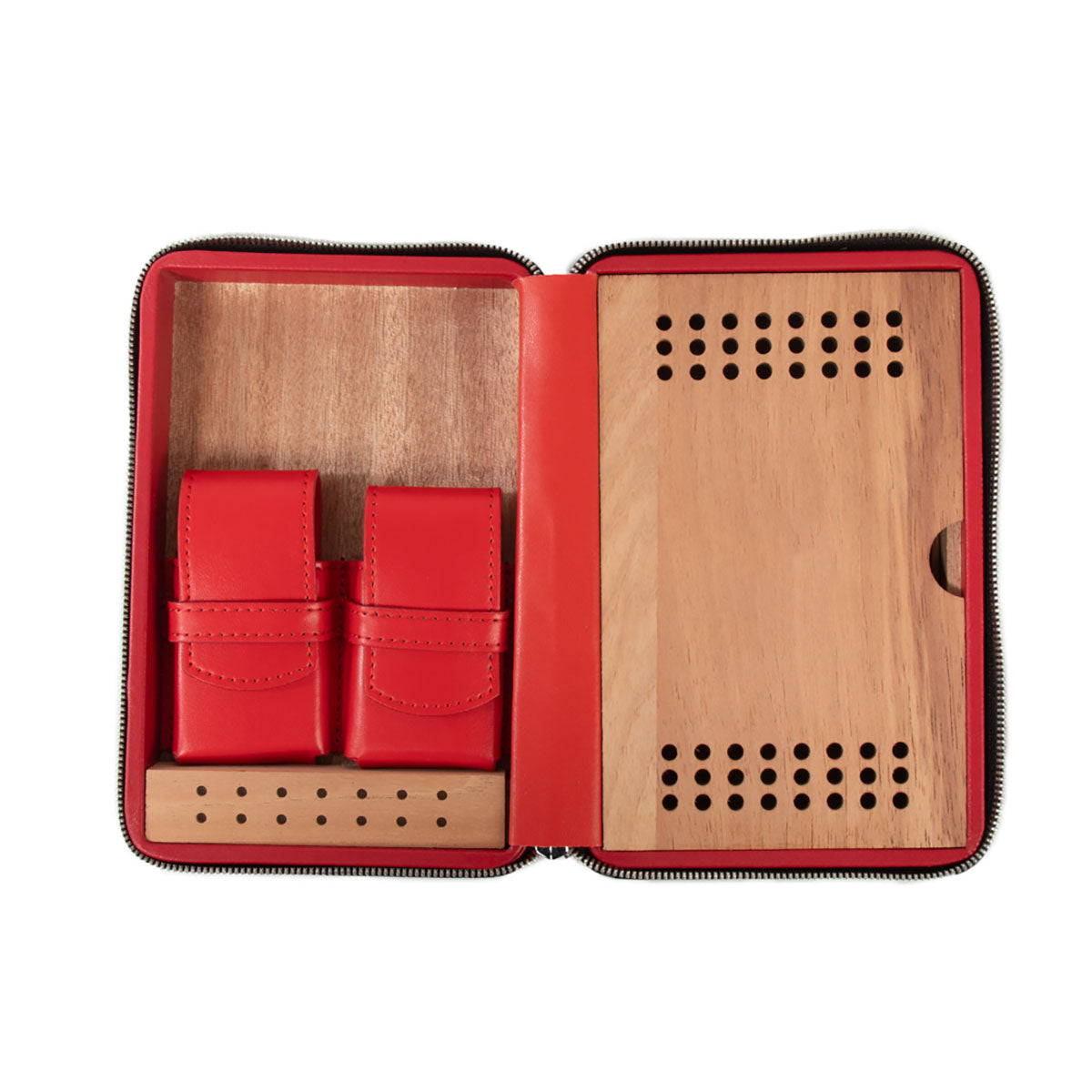Brouk & Co Devon Croc Cigar Travel Case