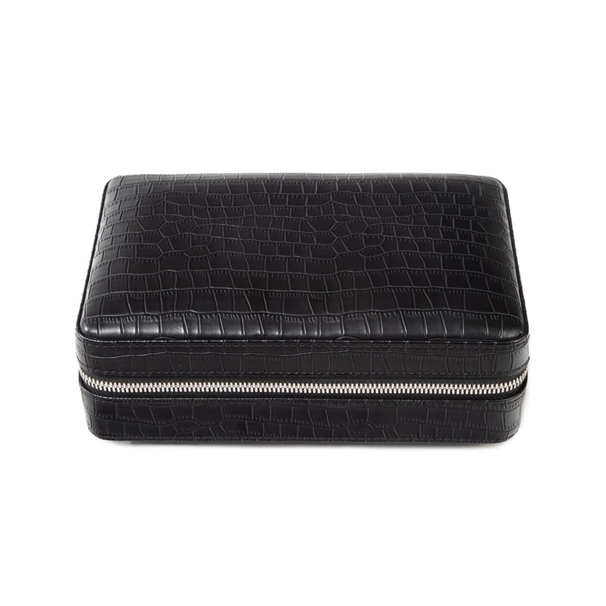 Brouk & Co Devon Croc Cigar Travel Case